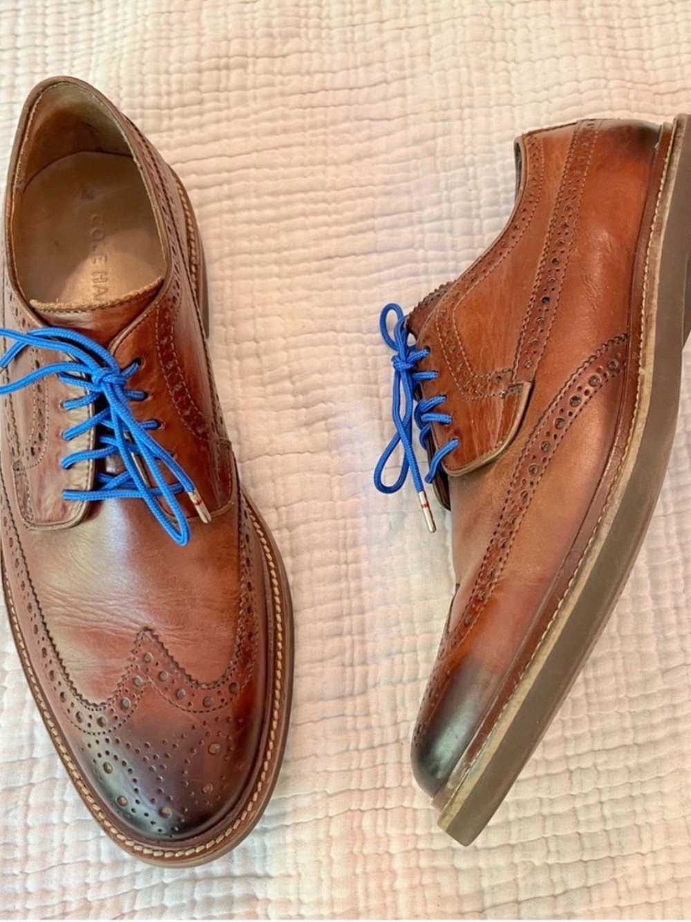 Cole Haan Wing tip oxfords size 9 Beautiful!!!